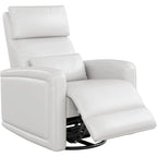 Sillón reclinable giratorio y mecedor 360 con respaldo ergonómico