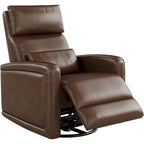 Sillón reclinable giratorio y mecedor 360 con respaldo ergonómico