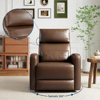 Sillón reclinable giratorio y mecedor 360 con respaldo ergonómico