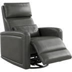 Sillón reclinable giratorio y mecedor 360 con respaldo ergonómico