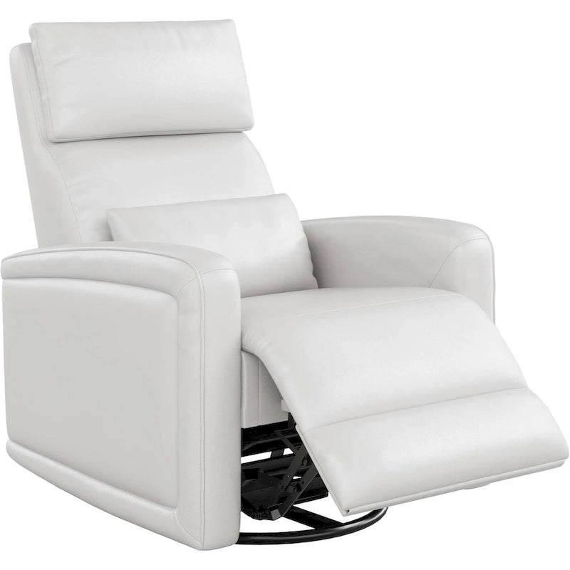 Sillón reclinable giratorio y mecedor 360 con respaldo ergonómico
