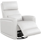 Sillón reclinable giratorio y mecedor 360 con respaldo ergonómico
