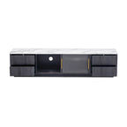 Mueble de TV de 62.9" con 4 cajones y armario grande para televisores de hasta 70"