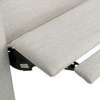 Sillón reclinable tapizado Craigue con sistema de empuje