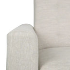 Sillón reclinable tapizado Craigue con sistema de empuje