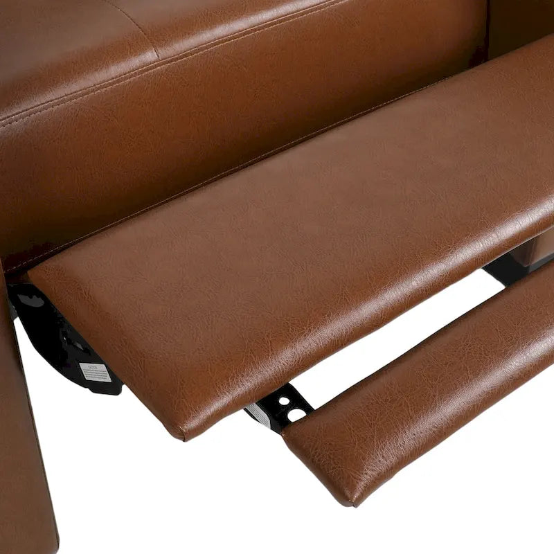 Sillón reclinable tapizado Craigue con sistema de empuje