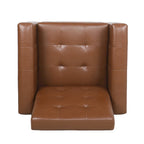 Sillón reclinable tapizado Craigue con sistema de empuje