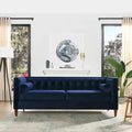 Sofá Tufted Tuxedo de 84" con Cojines Extraíbles