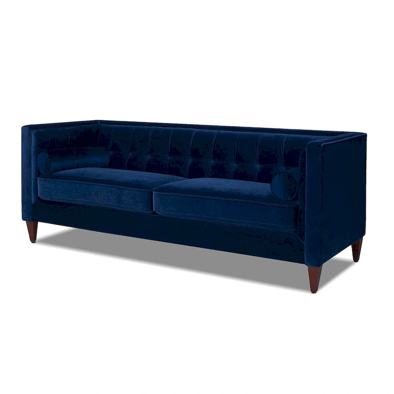 Sofá Tufted Tuxedo de 84" con Cojines Extraíbles