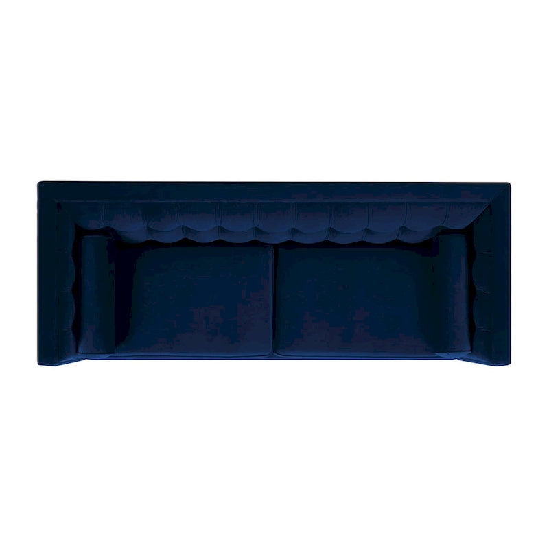 Sofá Tufted Tuxedo de 84" con Cojines Extraíbles