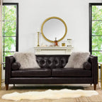 Sofá Tufted Tuxedo de 84" con Cojines Extraíbles