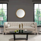 Sofá Tufted Tuxedo de 84" con Cojines Extraíbles