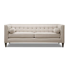 Sofá Tufted Tuxedo de 84" con Cojines Extraíbles