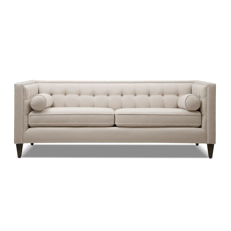 Sofá Tufted Tuxedo de 84" con Cojines Extraíbles