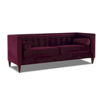 Sofá Tufted Tuxedo de 84" con Cojines Extraíbles