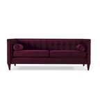 Sofá Tufted Tuxedo de 84" con Cojines Extraíbles