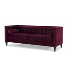 Sofá Tufted Tuxedo de 84" con Cojines Extraíbles