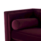 Sofá Tufted Tuxedo de 84" con Cojines Extraíbles