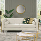 Sofá Tufted Tuxedo de 84" con Cojines Extraíbles