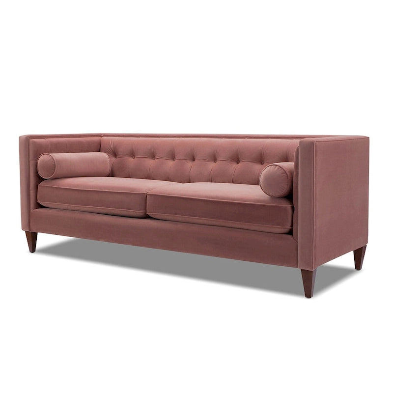 Sofá Tufted Tuxedo de 84" con Cojines Extraíbles