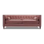 Sofá Tufted Tuxedo de 84" con Cojines Extraíbles