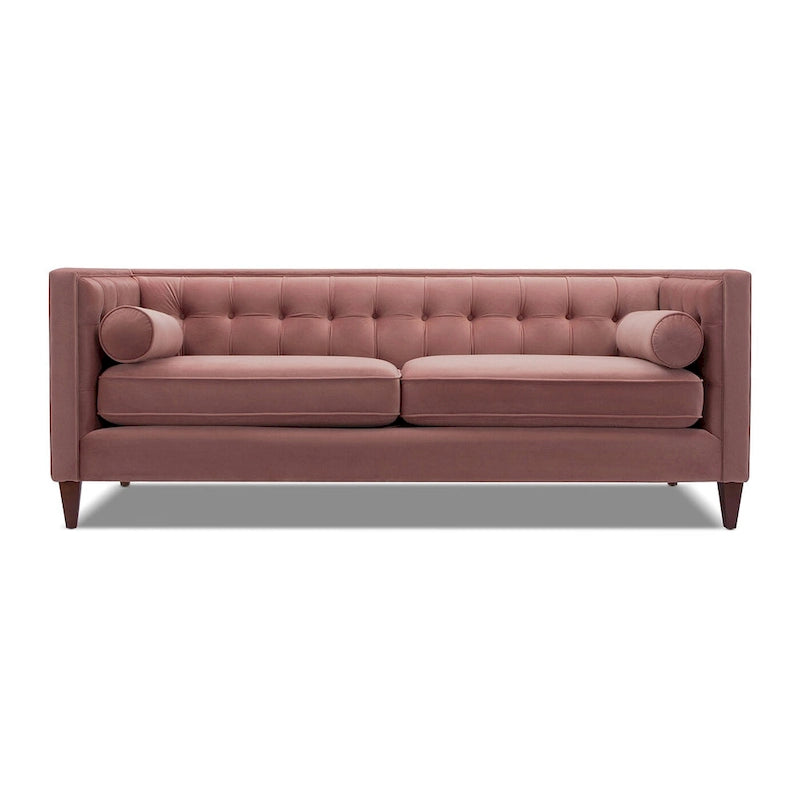 Sofá Tufted Tuxedo de 84" con Cojines Extraíbles