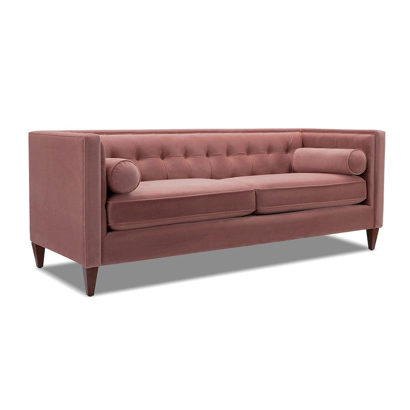 Sofá Tufted Tuxedo de 84" con Cojines Extraíbles