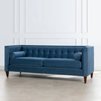 Sofá Tufted Tuxedo de 84" con Cojines Extraíbles