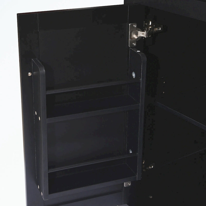 Carro de isla de cocina rodante con gabinete de almacenamiento y 3 cajones