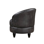 Sillón Giratorio Decorativo de Piel Sintética