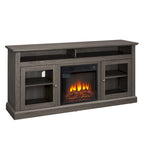 Mueble para TV de 60 pulgadas con chimenea eléctrica