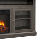 Mueble para TV de 60 pulgadas con chimenea eléctrica