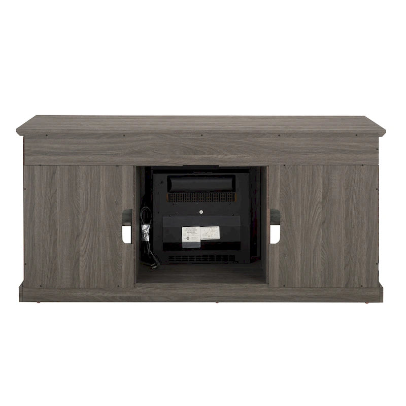 Mueble para TV de 60 pulgadas con chimenea eléctrica