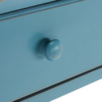 Mesa de consola de madera marrón oscuro - 43 an. x 15 prof. x 32 al.