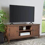 Mueble para TV y multimedia de 2 puertas y 1 estante - 47.3" An x 15.8" P x 20" Al
