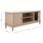 Mueble para TV y multimedia de 2 puertas y 1 estante - 47.3" An x 15.8" P x 20" Al