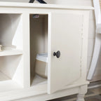 Mueble para TV y multimedia de 2 puertas y 1 estante - 47.3" An x 15.8" P x 20" Al