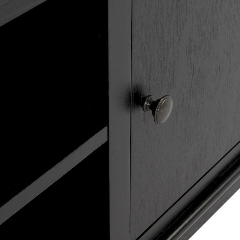 Mueble para TV y multimedia de 2 puertas y 1 estante - 47.3" An x 15.8" P x 20" Al