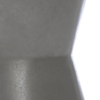 Mesa auxiliar de hormigón para interior/exterior Cheul - 12.2" x 12.2" x 17.3"