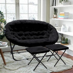 Sillón doble con 2 otomanas