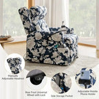 Sillón reclinable eléctrico tradicional con ayuda de elevación, masaje, calor y reposacabezas ajustable