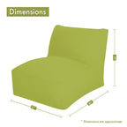 Puf reclinable para interiores – 91 cm L x 69 cm A x 61 cm Al