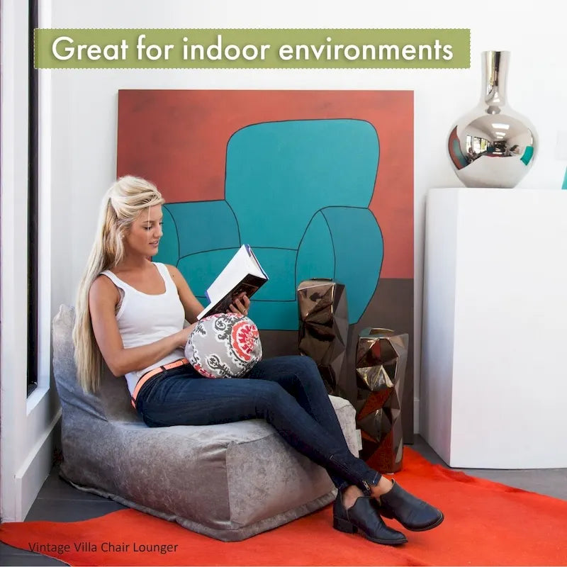 Puf reclinable para interiores – 91 cm L x 69 cm A x 61 cm Al