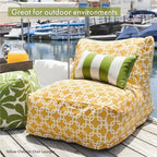 Puf reclinable para interiores – 91 cm L x 69 cm A x 61 cm Al