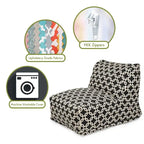 Puf reclinable para interiores – 91 cm L x 69 cm A x 61 cm Al
