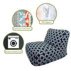 Puf reclinable para interiores – 91 cm L x 69 cm A x 61 cm Al