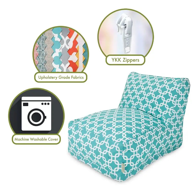 Puf reclinable para interiores – 91 cm L x 69 cm A x 61 cm Al