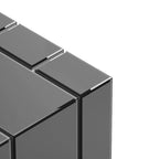 Mesa de centro geométrica con espejo y secciones extraíbles