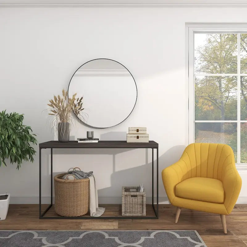 Sillón decorativo de poliéster para sala de estar - Negro, azul o amarillo